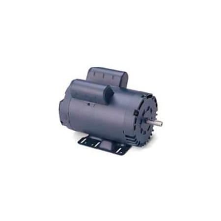 Leeson Leeson Motors Single Phase General Purpose Motor 2HP, 1740RPM, 56H, DP, Manual, Rigid E116704.00